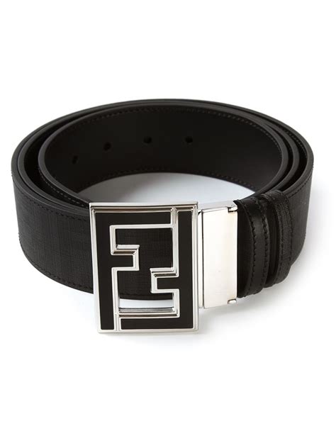 fendi college belt black|Fendi Belts for Men .